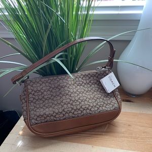 NWT Authentic Coach Logo Shoulder Bag